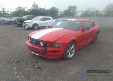 2008 Ford Mustang Gt из США, поврежденный, VIN 1ZVHT82H985132424